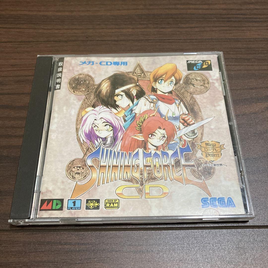 Shining Force CD Sega Mega Drive MD Boxed Manual Simulation