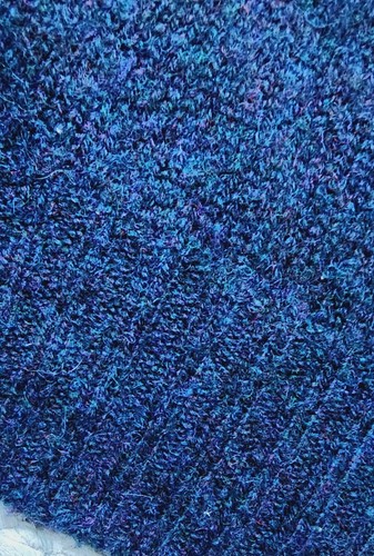 Suéter de Colección Abercrombie & Fitch Shetland Lana Azul Tejido Para Hombre XL Hecho en Escocia - Imagen 5 de 5