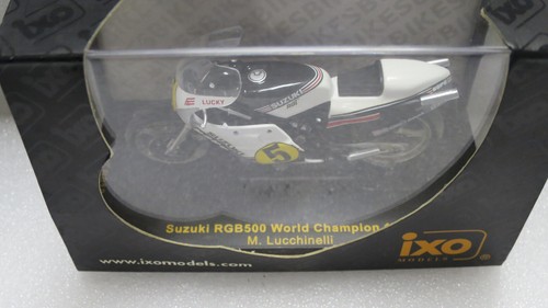1:24 IXO Suzuki RGB500 #5 M LUCCHINELLI WORLD CHAMPION 1981 MOTOR BIKE CLB013 - Bild 7 von 8