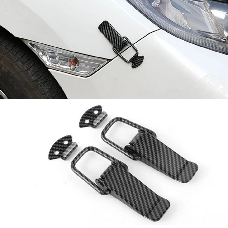 2x Clips de parachoques de coche camión gancho de seguridad bloqueo liberación rápida sujetadores decoración Foto 2 de 4