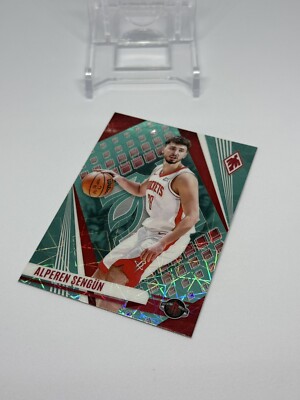 2023-2024 Panini Phoenix Alperen Segun Teal Lazer Houston Rockets