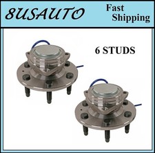 Front Wheel Hub Bearing Assembly Fit Gmc Sierra 1500 Classic 2007 2wd Pair