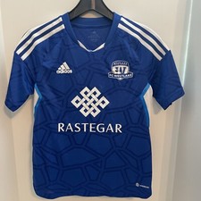 Adidas Youth Condivo 22 Jersey GS0180 Royal Blue Football Soccer Large NEW
