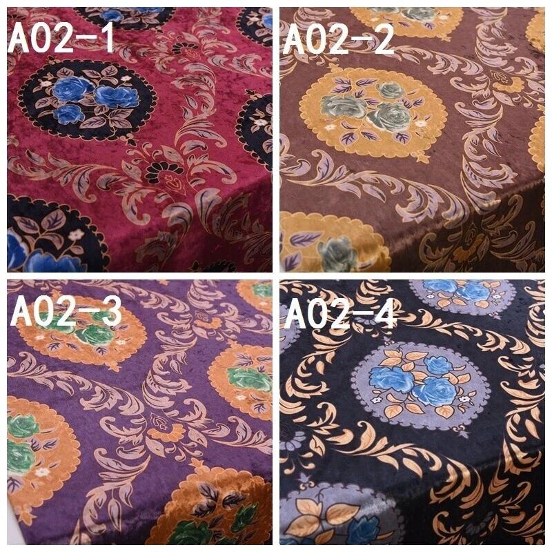 Géneros artesanales multicolor Velour