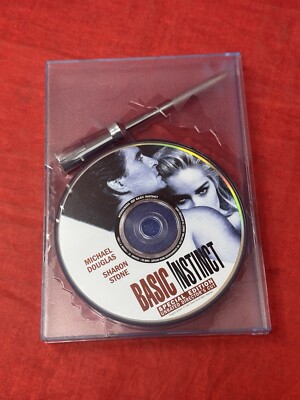 Basic Instinct - Special Edition DVD - Unrated Director's Cut - Ice Pick Pen