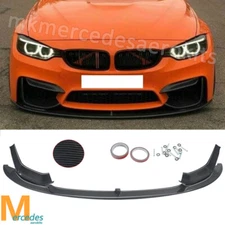 For BMW F80 M3 F83 F82 M4 15-20 Carbon Color MP Style Front Bumper Lip Splitter
