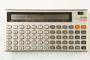 Casio FX-702P + FA-2 + Programm Bibliothek Set Vintage Rechner M-3127 | eBay