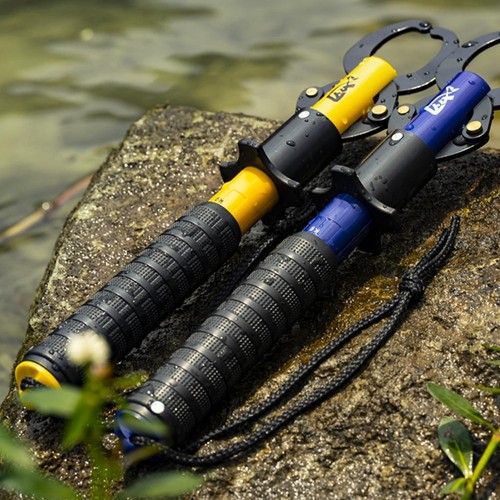 Fish Lip Grabber Portable Fishing Gripper w/ Weight Scale&Ruler Fishing Tool^ - Picture 3 of 21