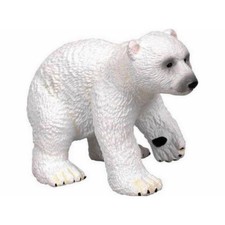 Polar bear cub by Papo France retired discontinued 2004 figure 50025 NEW