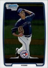 2012 Bowman Justin Nicolino #BCP1 Chrome Prospects Toronto Blue Jays
