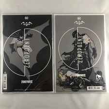 BATMAN FORTNITE ZEROPOINT #1-4 Cover B’s 1st Print SEALED With Code