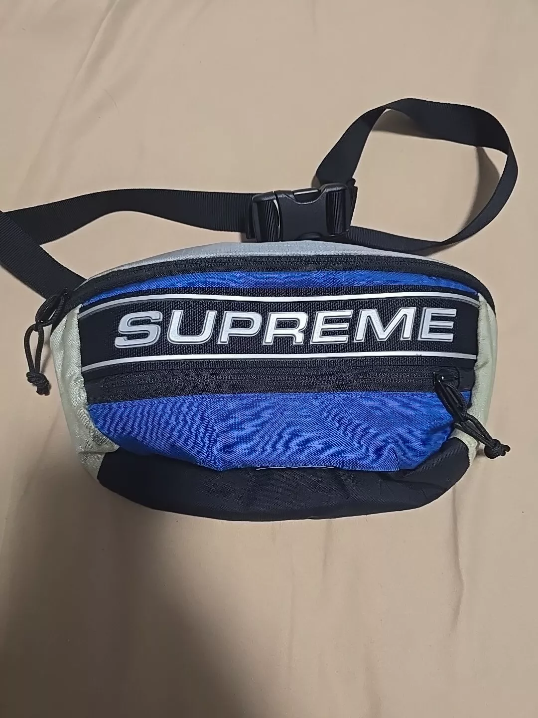 SAC TAILLE LOGO 3D SUPRÊME BLEU 