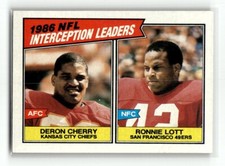 Click to enlarge Deron Cherry / Ronnie Lott