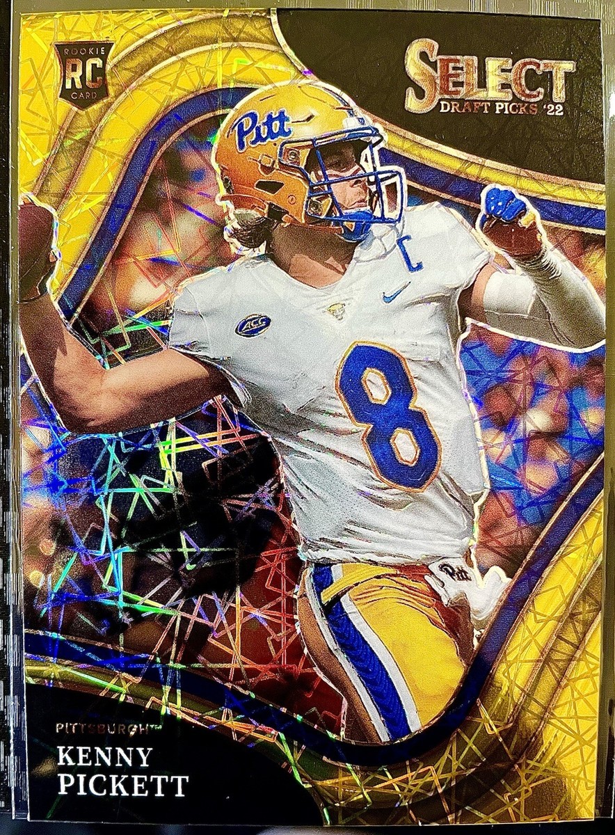 2022 Select Draft Picks-Kenny Pickett-Gold Lazer Prizm RC | eBay