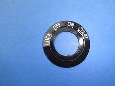 1957 (LATE) CHEVROLET CORVETTE IGNITION BEZEL-TRIM PARTS-NEW-MADE IN USA