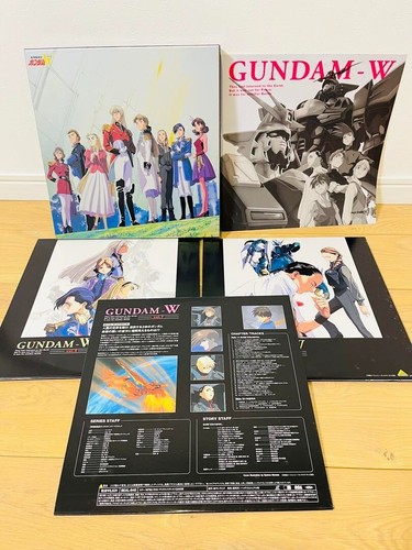 Mobile Suit Gundam W Complete Set w/Box Laser Disc LD Japanese - Picture 7 of 8
