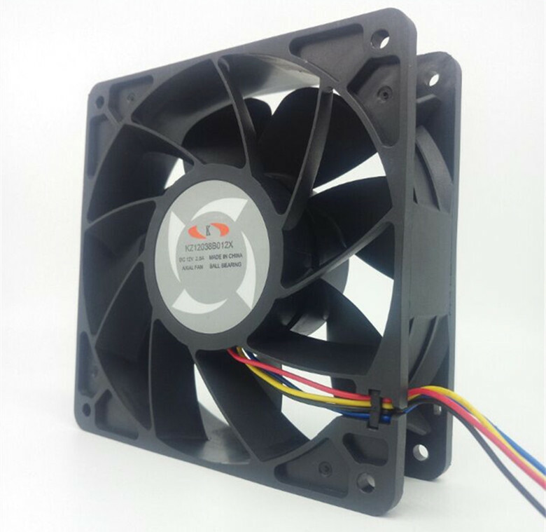 KZ12038B012X 12V 2.8A 12cm 12038 S9 T9+E9+M3 210.38CFM Power