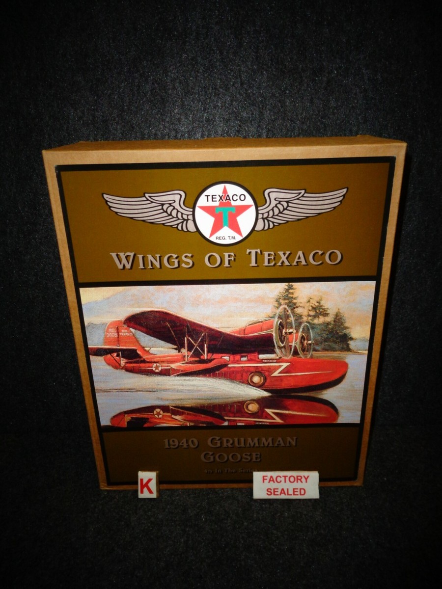 TEXACO 1940 Grumman 　ダイキャストメタル製　飛行艇 Wings of Texaco 1940 Grumman G-21-A Amphibian Die-Cast Airplane