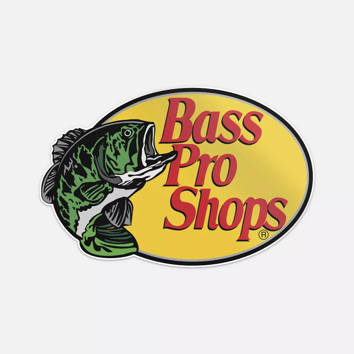 Bass Pro Shops Fishing Sticker Vinyl Car Bumper Decal