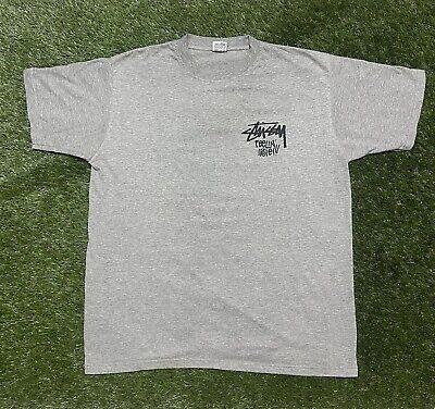 Vintage T-shirt STUSSY/STUSSY Rasta Lion 80s Rare Grey Size Vintage T-shirt STUSSY/STUSSY Rasta Lion 80s Rare Grey Size