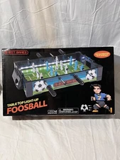 8 Bit Games Foosball - Table Top Light up, Arcade Game.