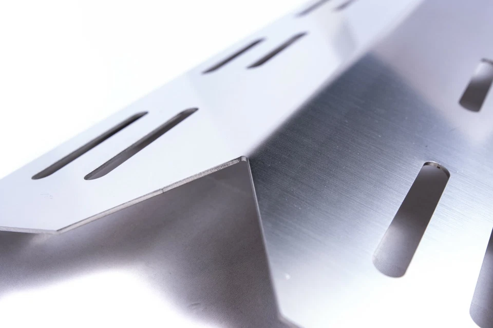 RuSchi Edelstahl Brennerabdeckung Flammenverteiler passend für Landmann Triton - Bild 4 von 4