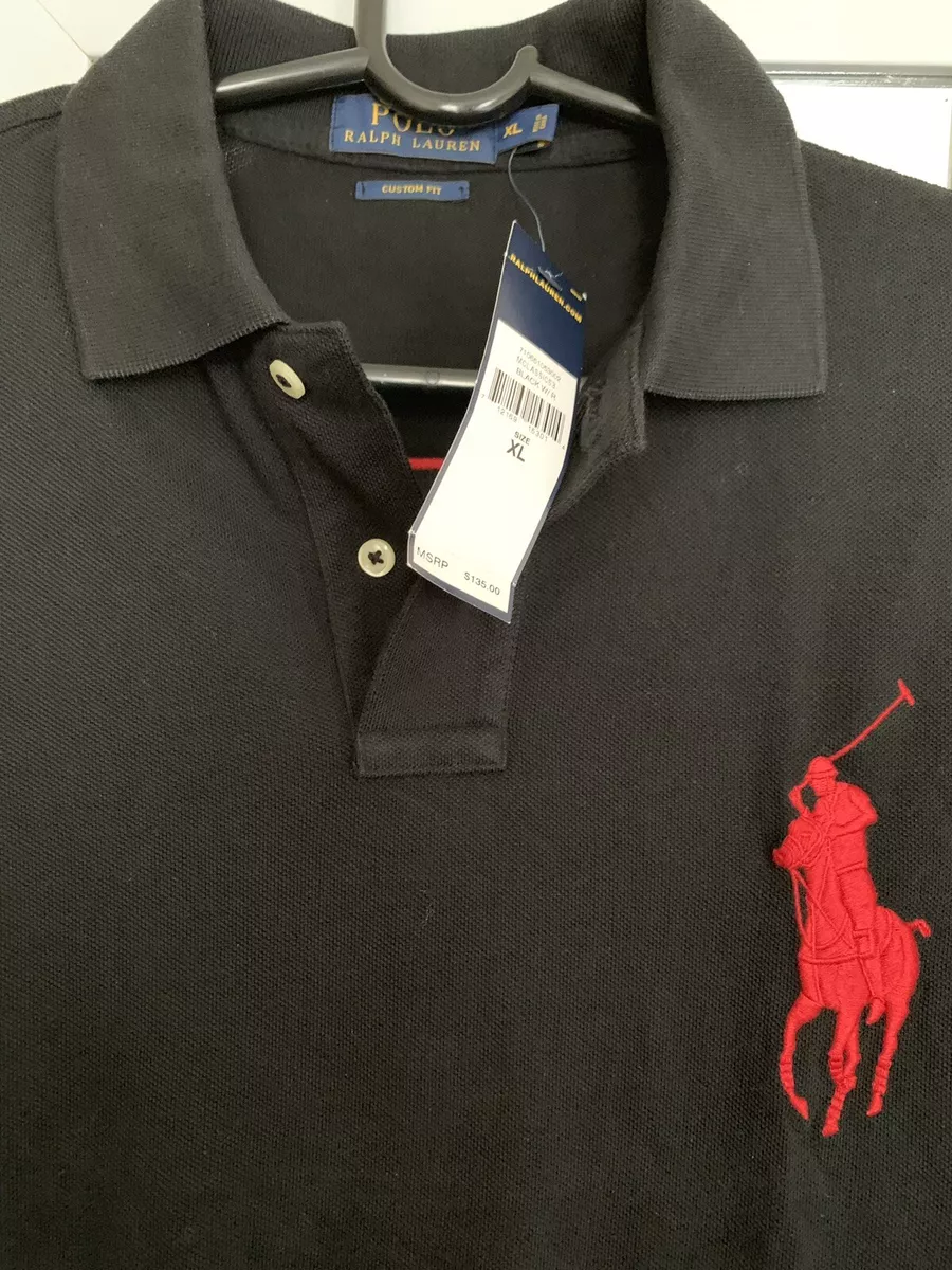 Black red polo 2025