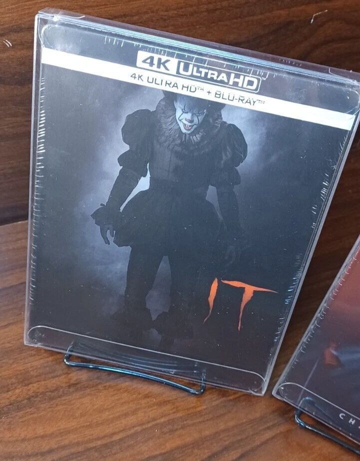 IT 1 + IT 2 4K Steelbooks - EU IMPORT-NEW (Sealed)-PROTECTIVE SLEEVES-Free S&H - Image 3 of 4