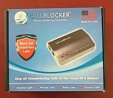 CPR Call Blocker U.S Landline Phones V.108 1000# Blocking Cap.200 Pre-Programmed