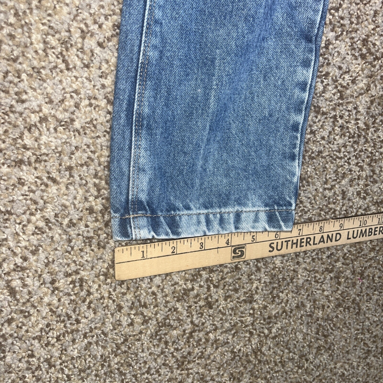 Youth Girls JuJu Bandeira Bob Banderia Denim Overalls Size 16 - View 12