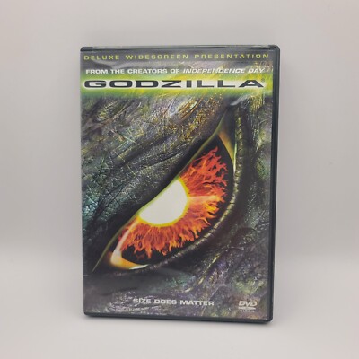 Godzilla 1998 Special Edition DVD Deluxe Widescreen Edition