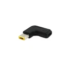 USB 3.1 Type C Female to Square Male Power Charger Adapter for Lenovo Thinkpad