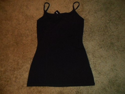 Express Best Loved Bra Cami Top Medium BLACK NWT!