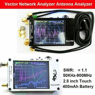 Nanovna 50KHz-900MHz Vector Network Analyzer VNA UHF VHF UV HF Antenna System