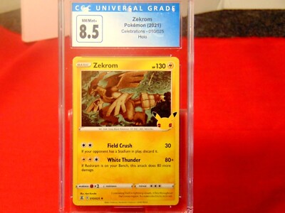 Carta Pokemon Singola ZEKROM 010/025 – Celebrations 25° Anniversario, Collezione Speciale - 4