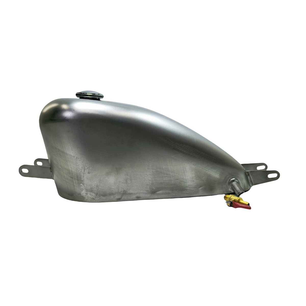 12L Motorcycle Petrol Gas Fuel Tank W/ Cap For Harley Dyna 2004