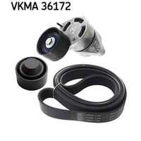 SKF Keilrippenriemensatz Vkma 36172