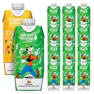 beckers bester Goofy & Pluto Milder Multi Fruchtsaftgetränk 12x 0,33 l