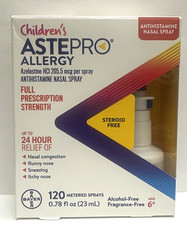 Children's astepro Allergy , 120 Metered Sprays 0.78 Fl Oz  Exp:03/26