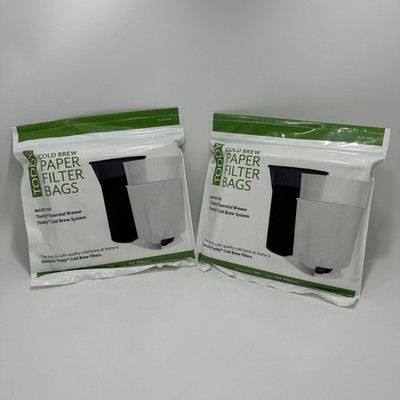 Toddy Cold Brew Paper Filter Bags 20 Filters OS (Lot Of 2 ) 40 Total Filters NEW