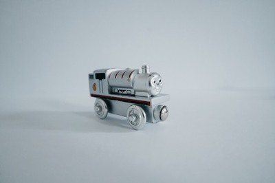 Silver Percy 60 Year Thomas the Train Limited Edition Wooden Railway Rare