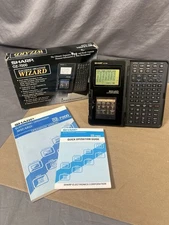 Vintage 1989 Sharp OZ - 7000 Electronic Organizer Wizard Digital Japan Clean