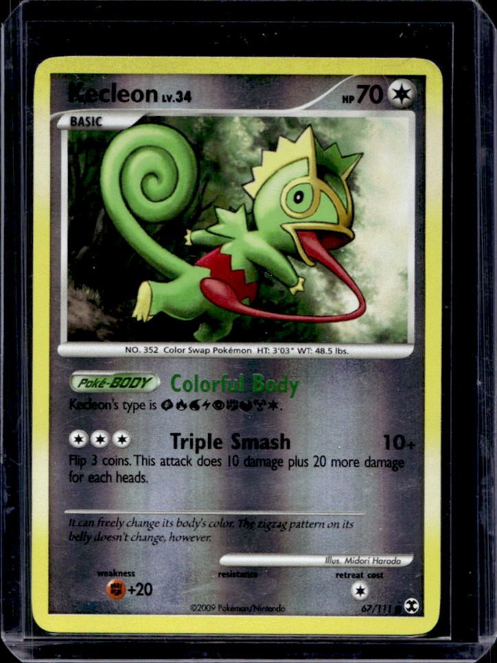 2009 Pokemon Platinum Rising Rivals Kecleon Reverse Holo #67/111