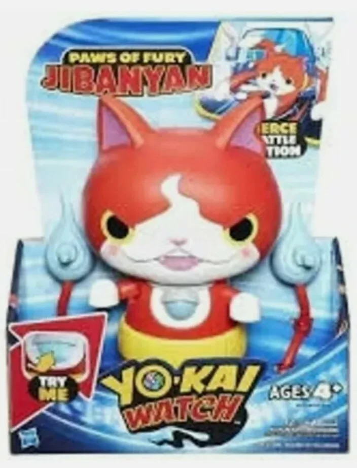 Yo-Kai Watch Jibanyan Paws Of Fury Toy RARE ELECTRONIC TOY
