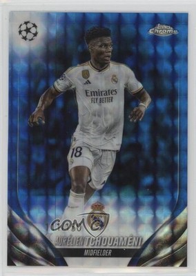 2023-24 Topps Chrome UEFA Club Competitions 111/150 Aurelien Tchouameni #10 1jo8