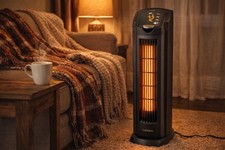 Lasko 5565 Ceramic Tower Heater w/ Remote Dig...