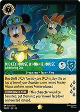 Mickey Mouse  Minnie Mouse - Adventuring Duo 99/204 Attack of the Vine Lorcana