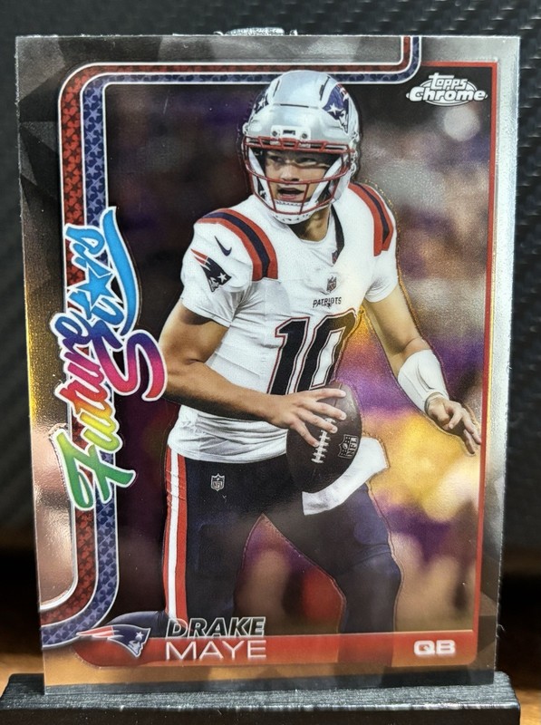 2025 Topps Chrome - Future Stars Drake Maye #FS-7