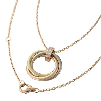 Cartier Trinity Collier Diamant 750PGWGYG P0063131