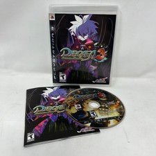 Disgaea 3 Absence of Justice (Sony PlayStation 3, PS3) CIB  - NEW CASE